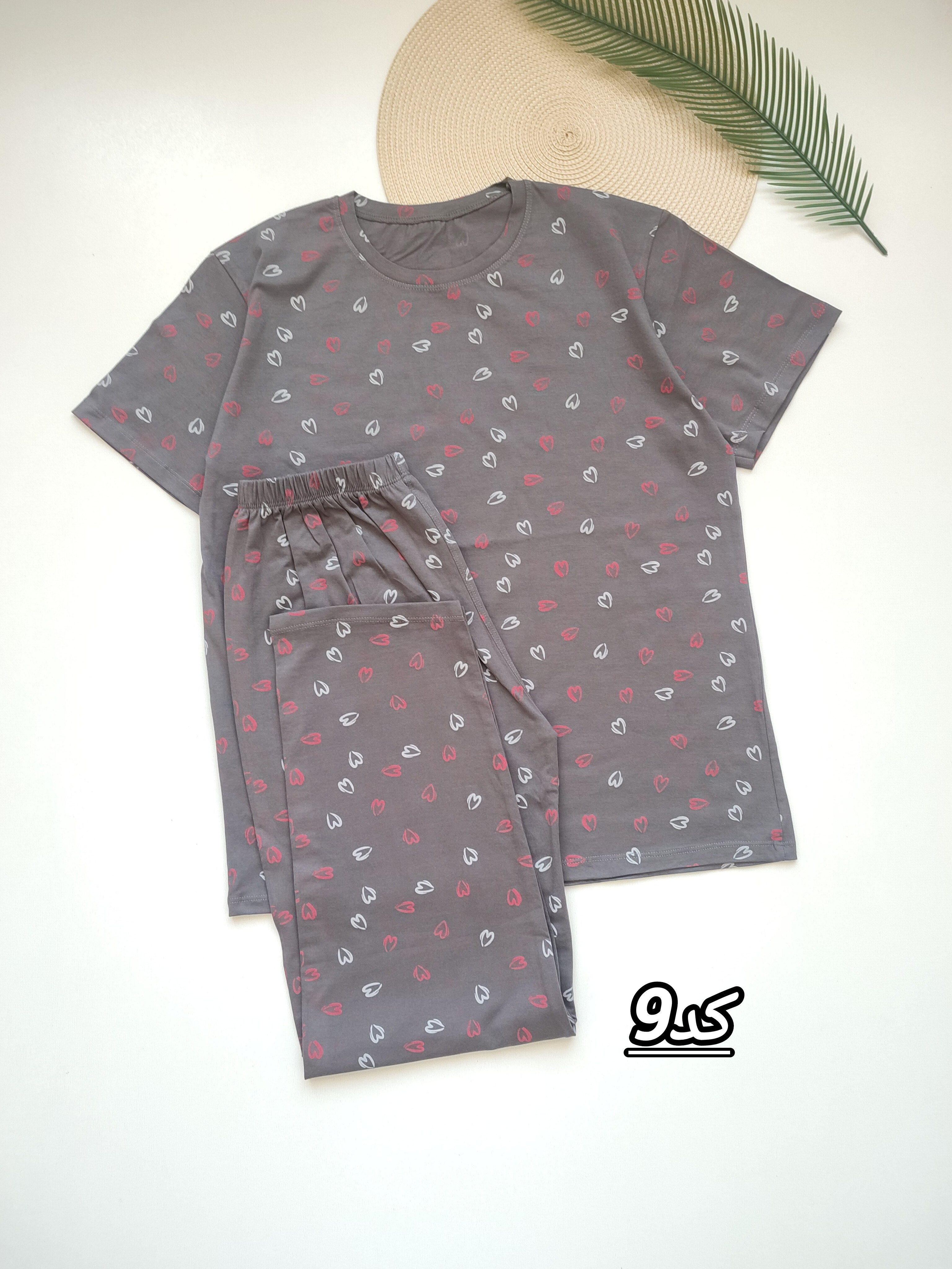 تیشرت شلوار زنانه نخ پنبه