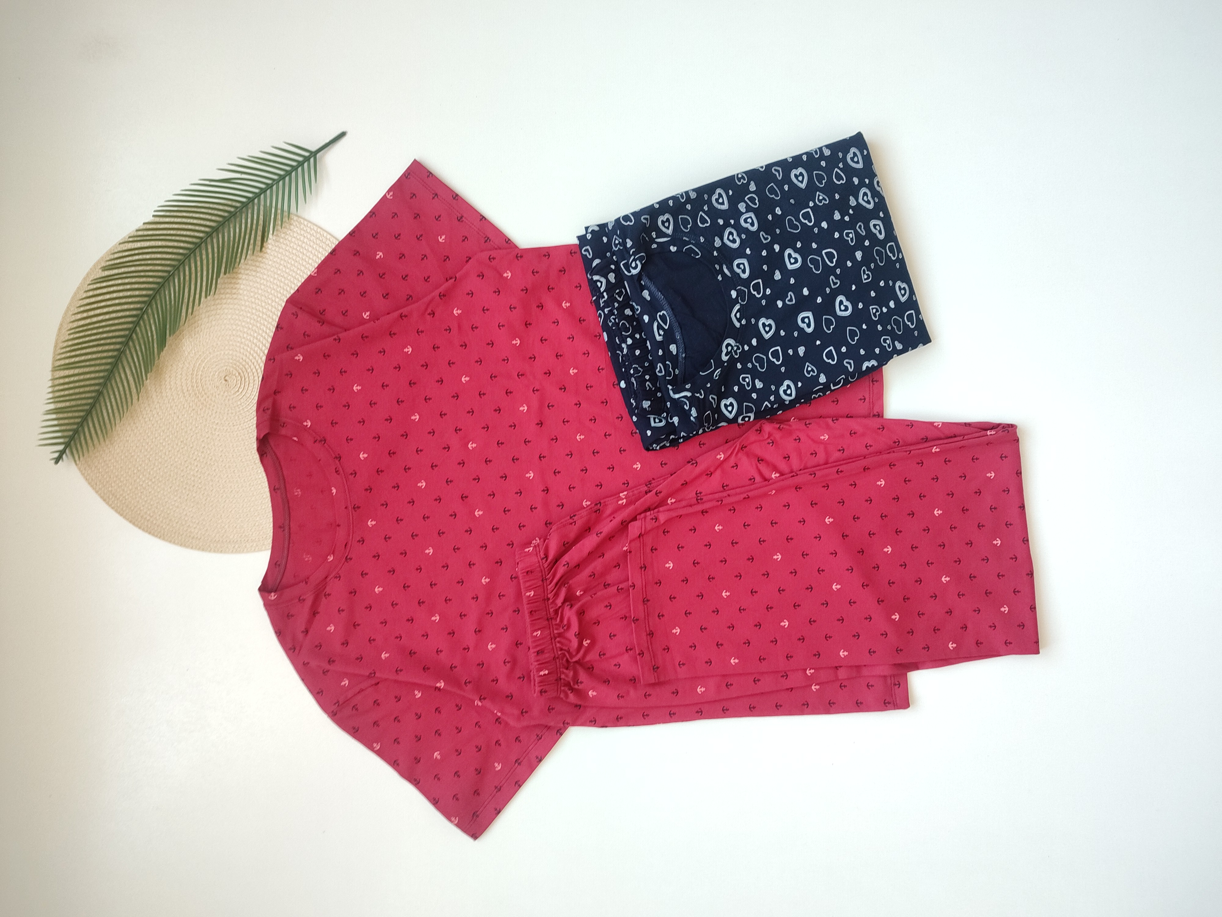 تیشرت شلوار زنانه نخ پنبه