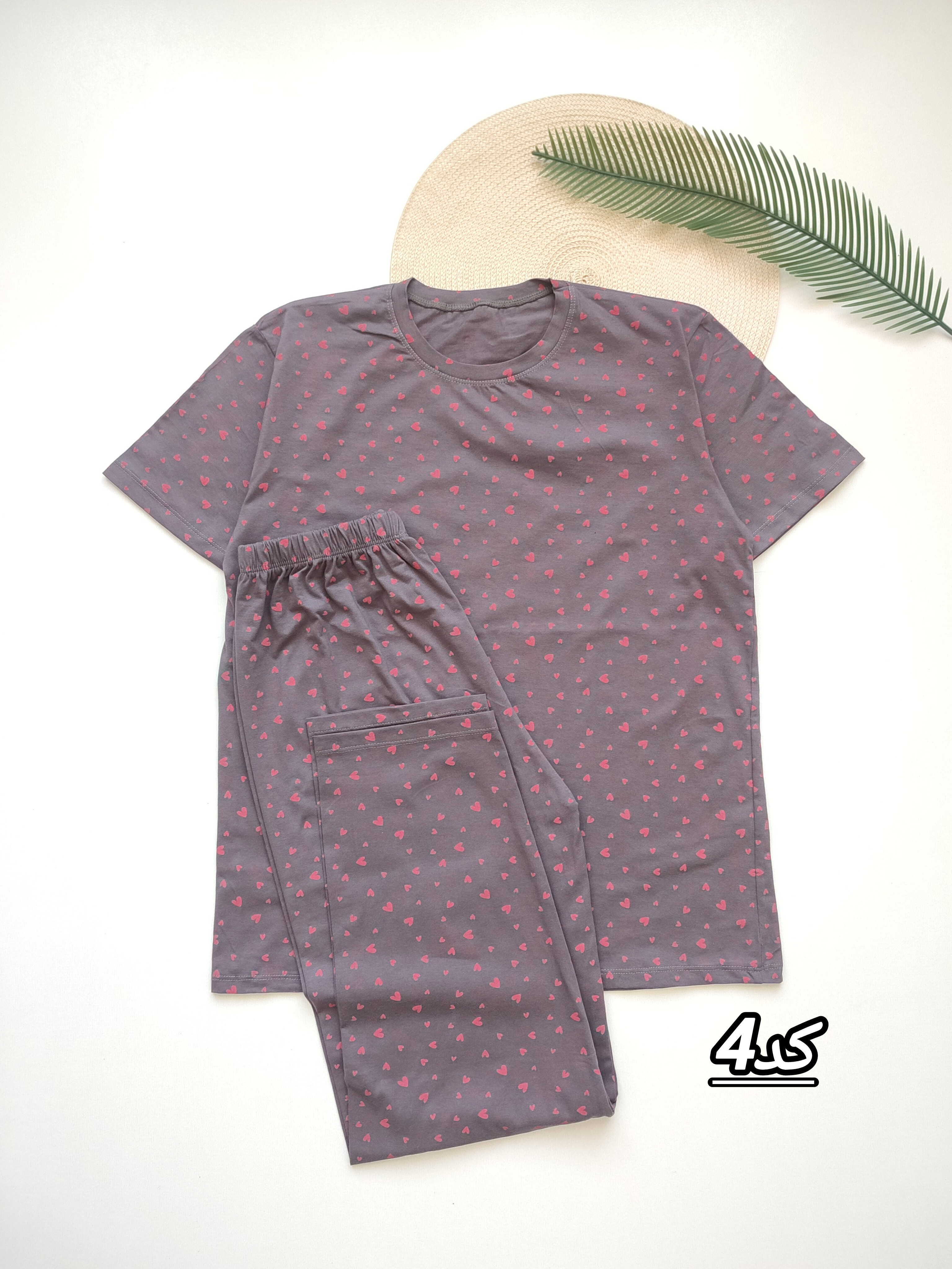 تیشرت شلوار زنانه نخ پنبه