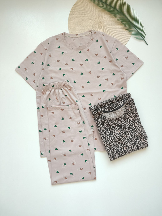 تیشرت شلوار زنانه نخ پنبه