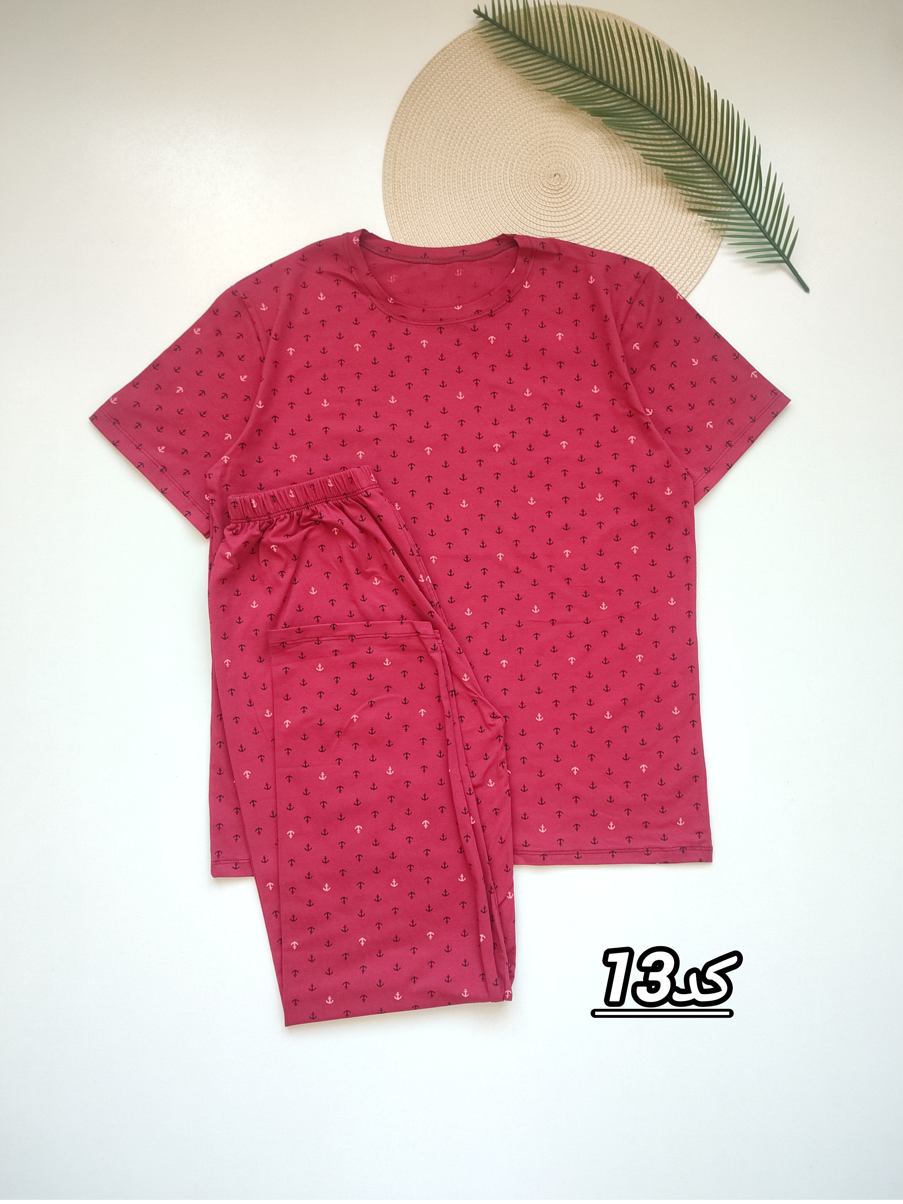 تیشرت شلوار زنانه نخ پنبه