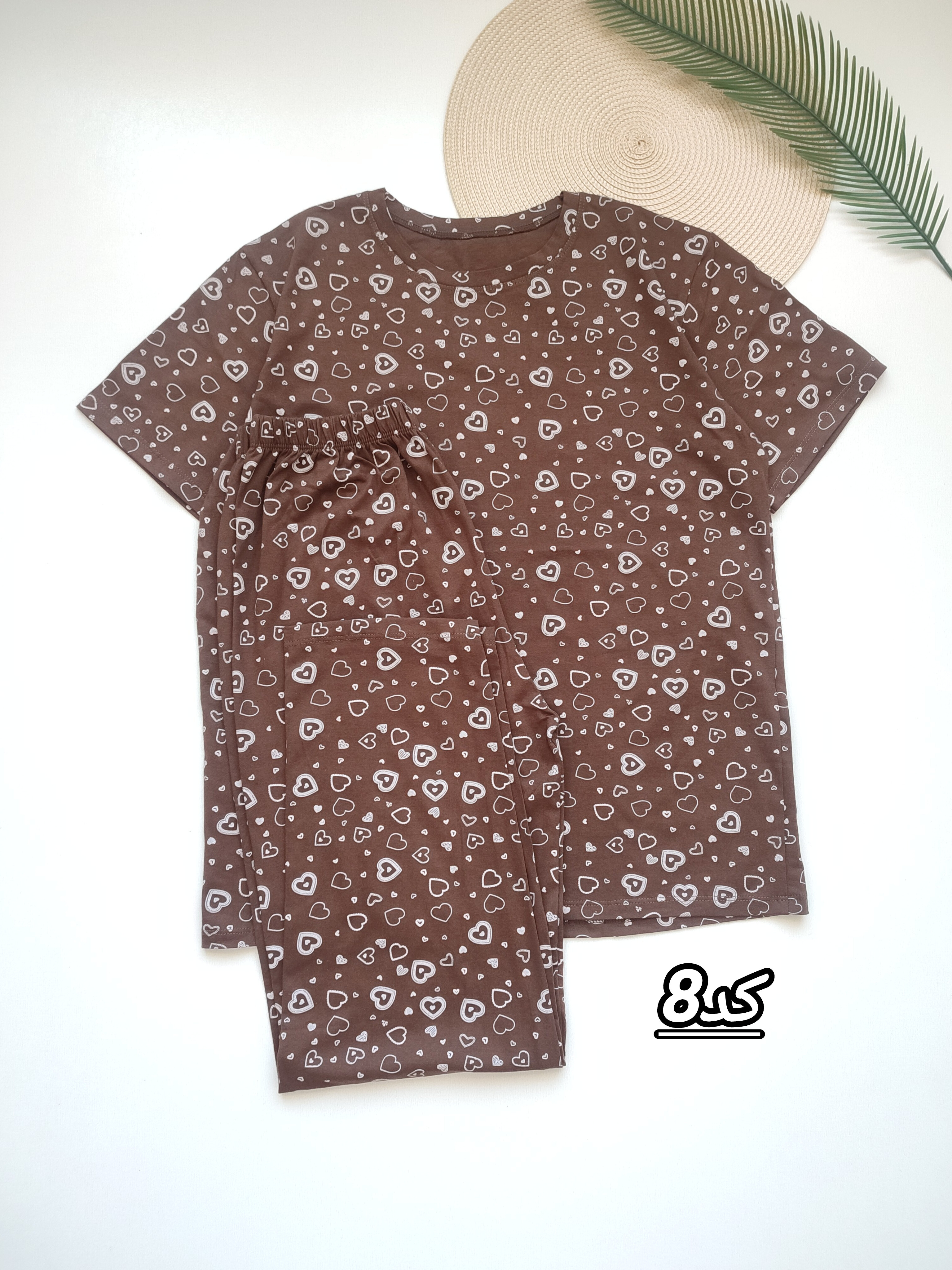 تیشرت شلوار زنانه نخ پنبه