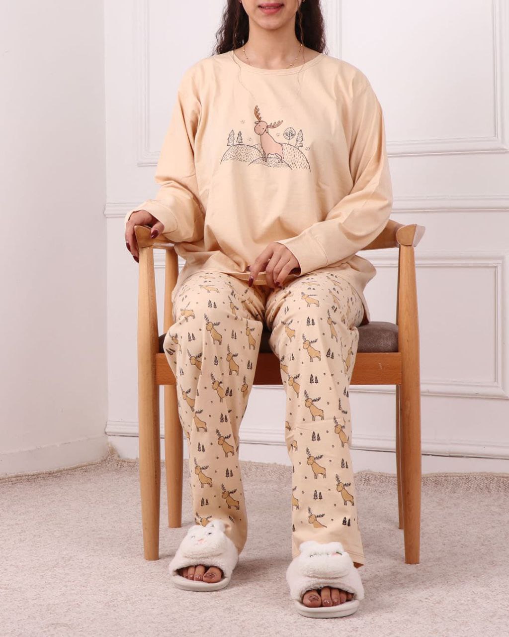 بلوز آستین بلند و شلوار