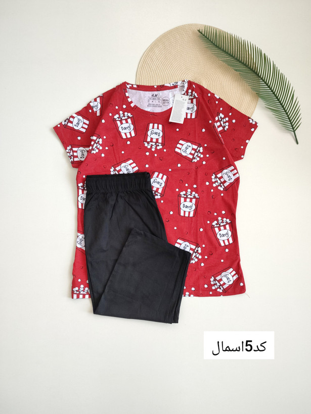 تیشرت شلوارکH&Mاورجینال نخ پنبه وارداتی