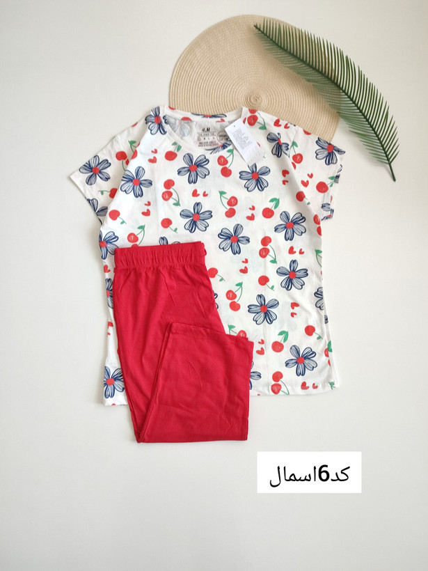 تیشرت شلوارکH&Mاورجینال نخ پنبه وارداتی