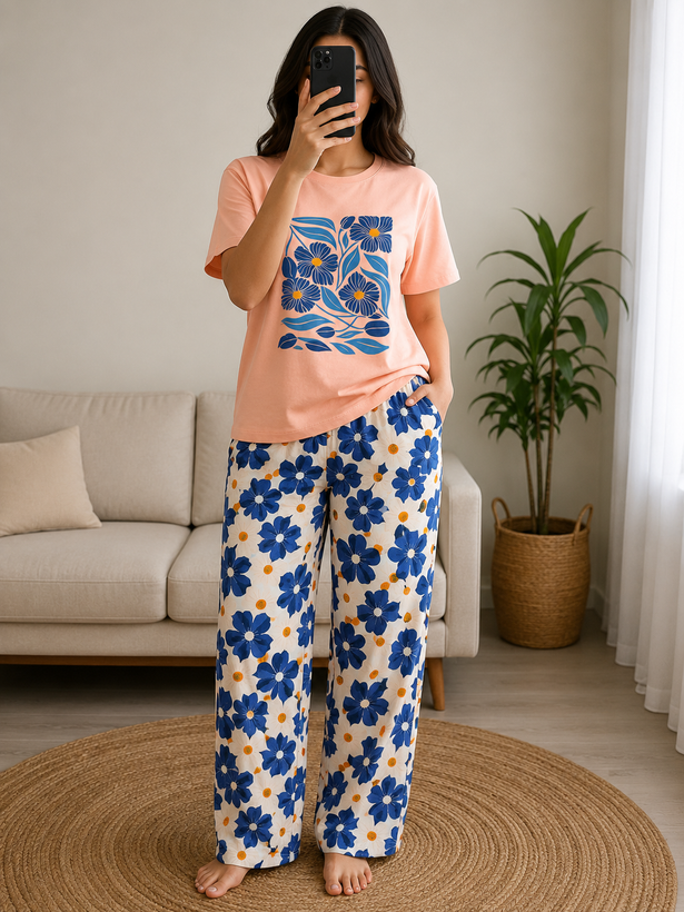 ست عروسکس تیشرت شلوار بوگاتی فری سایز مناسب تا ۴۸