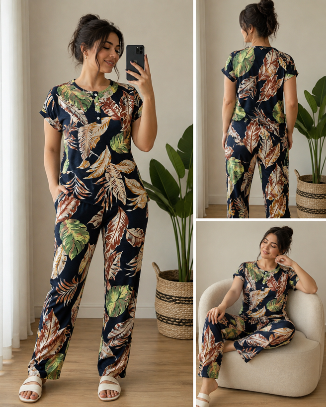 تیشرت شلوار H&M سایز مدیوم مناسب38-42