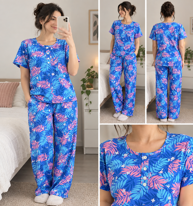 ست تیشرت شلوارH&m وارداتی اورجینال سایزلارج مناسب۴۲ـ۴۶