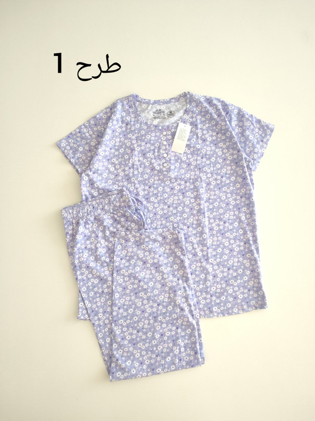 ست تیشرت وشلوار H&M سایزXXLمناسب50-52گاها54